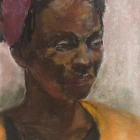 CONTEMPLATION - Pastel on Paper 30 x 40cm £250
