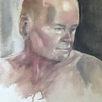 Zorn study £290
30x40cm oil on canvas sheet